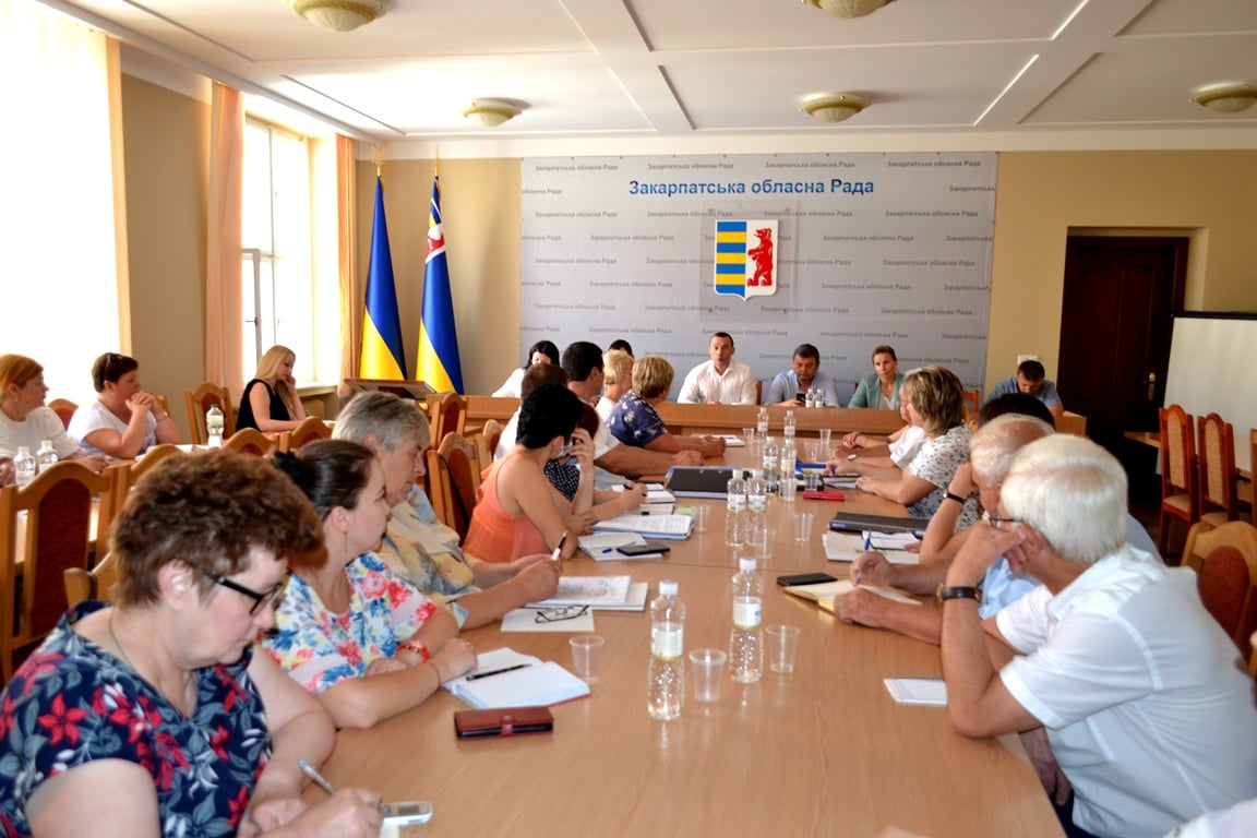 У облраді обговорили процес передачі майна закладів профтехосвіти на баланс територіальних громад