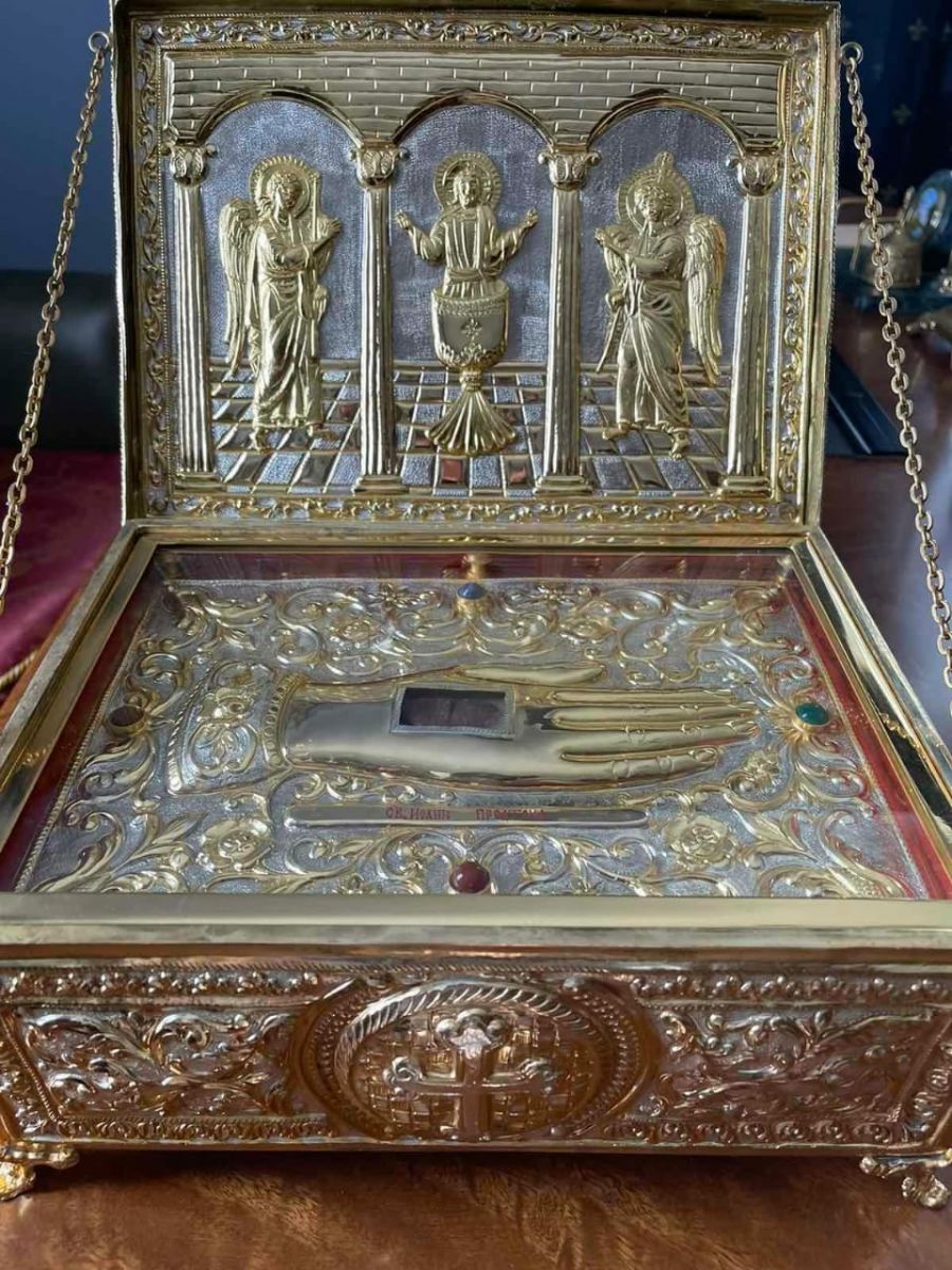 До Мукачівської єпархії привезуть мощі Пророка Іоанна: графік перебування мощей