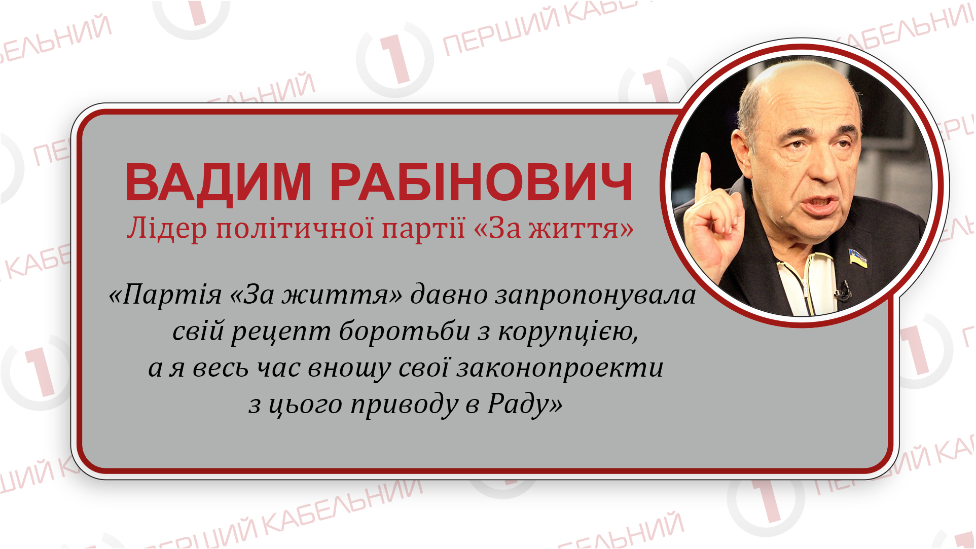 Рабінович: «У чиновників при владі слова «сісти на потоки» викликає слину похлеще собаки Павлова!»