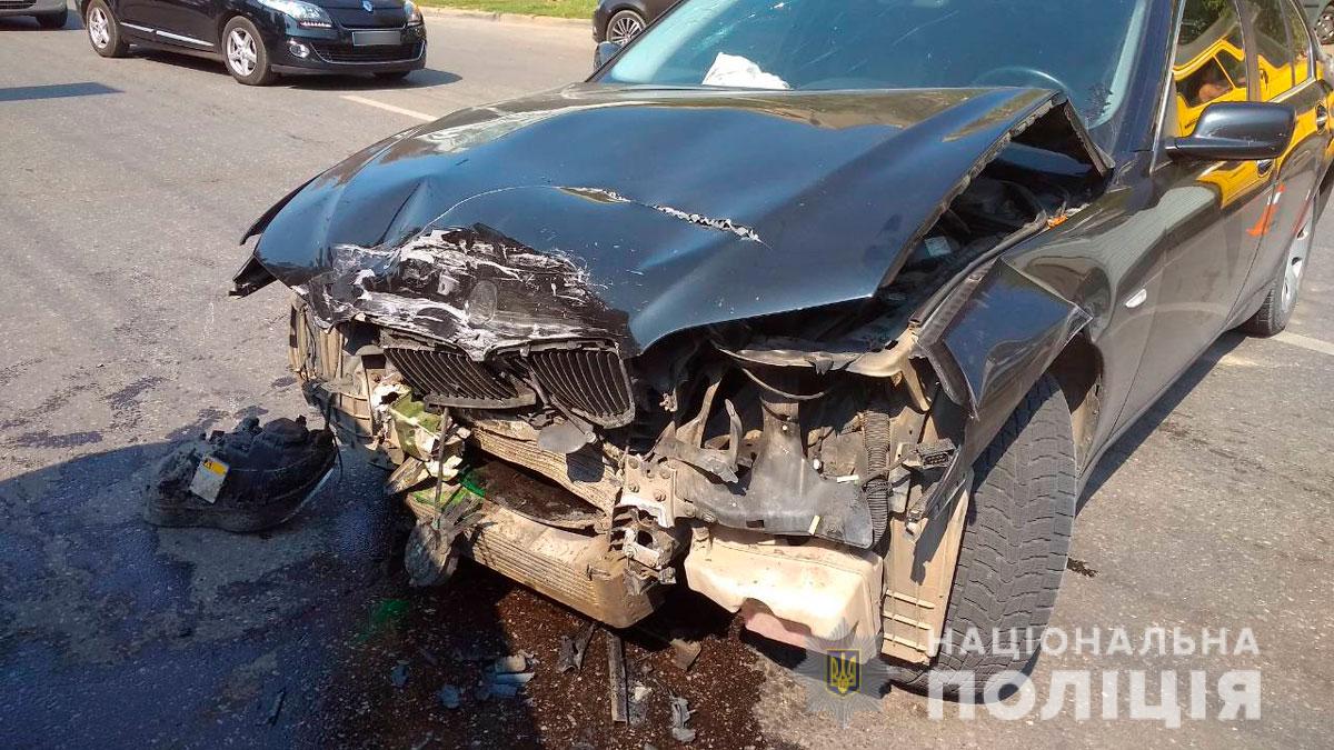 В потрійній ДТП постраждали двоє дітей (ФОТО)