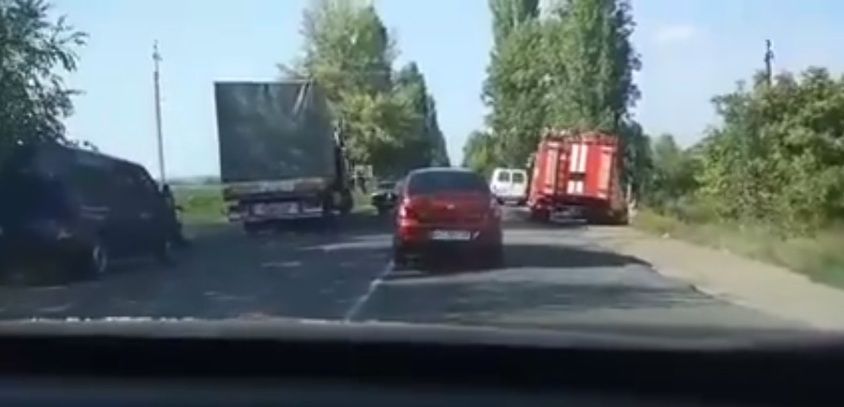 На Виноградівщині сталася ДТП (ВІДЕО)