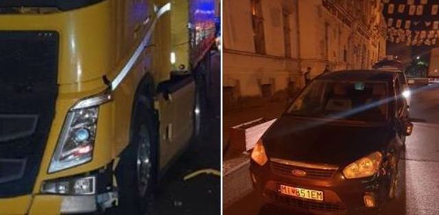 П’яний берегівець врізався в іноземну фуру, - соцмережі (фото)