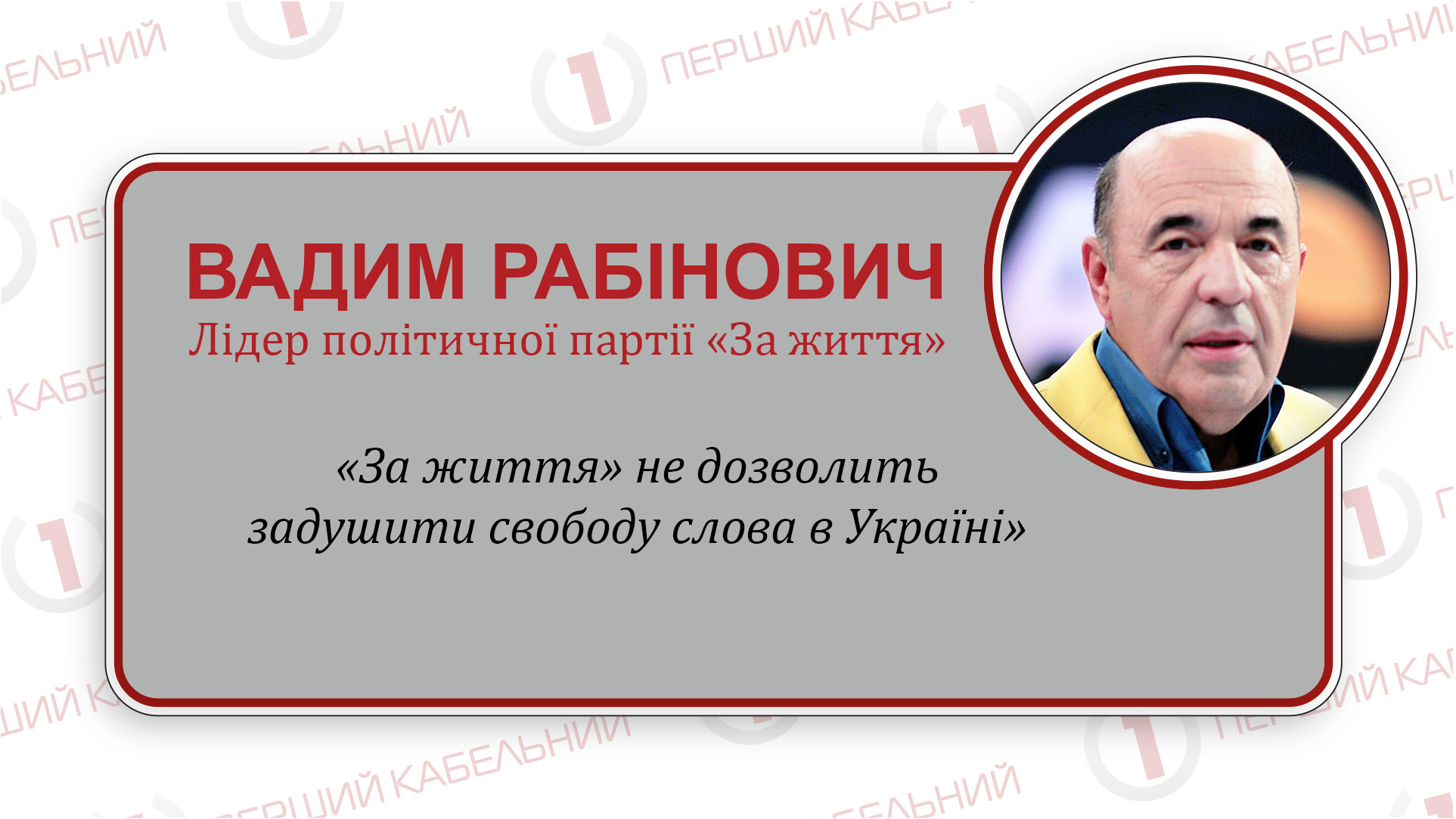 Вадим Рабінович повідомив, що Сенат Франції підтримав боротьбу за свободу слова в Україні