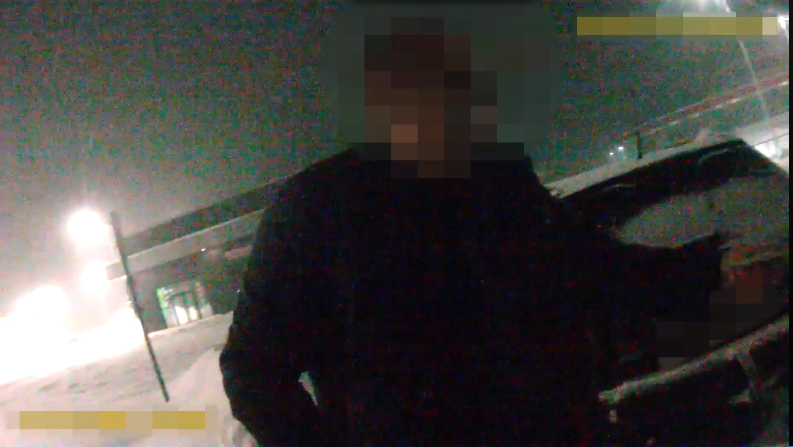 Правоохоронці оприлюднили відео з місця затримання водія-хабарника (ВІДЕО)