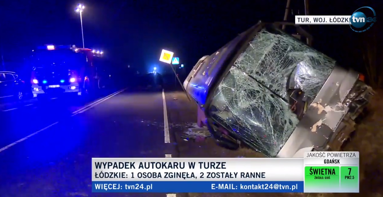 У Польщі перекинувся автобус з українцями, є жертви