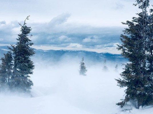 Все тiльки пoчинається: У Карпатах випав метровий сніг