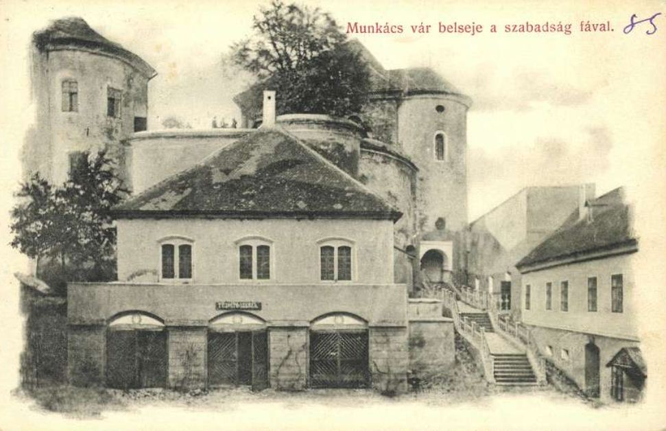 Мукачівський замок, його відомі бранці та дерево свободи