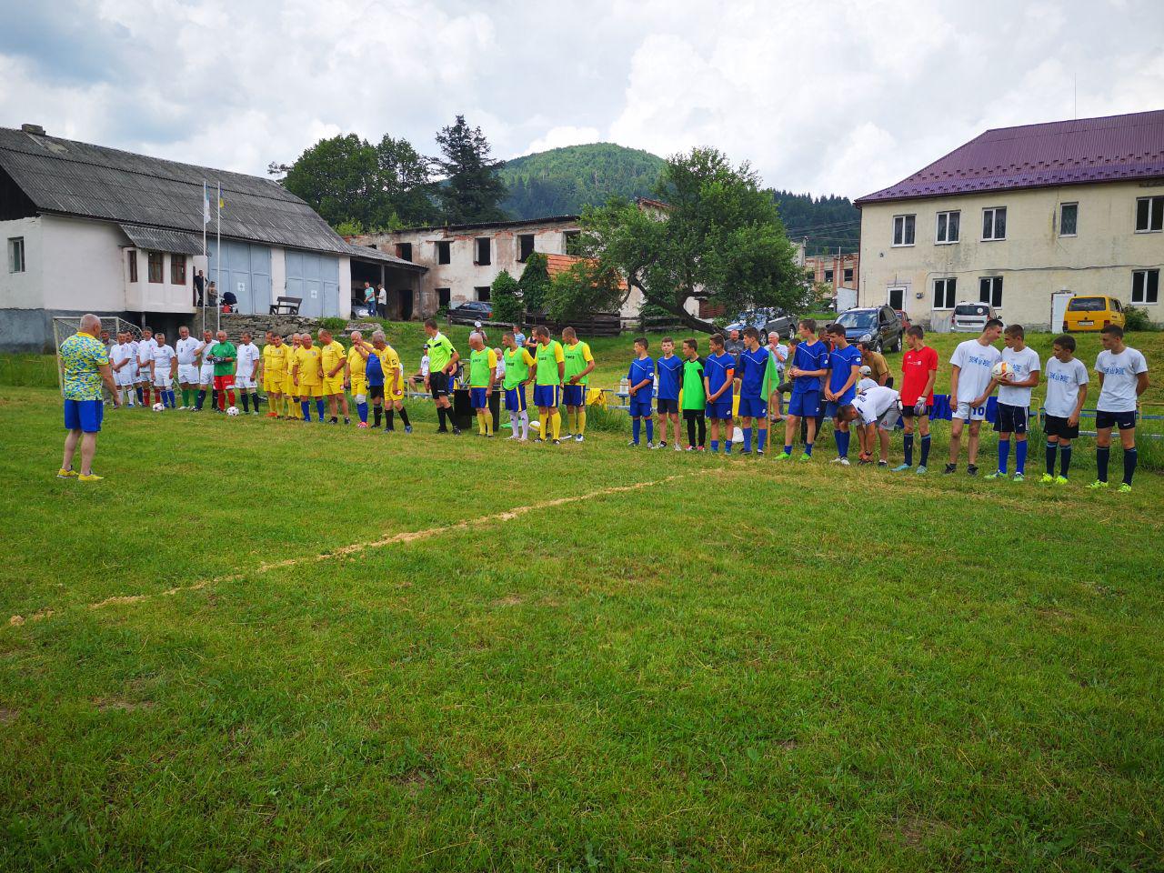 "Опозиційна платформа - За життя" підтримала ветеранський турнір з футболу на Воловеччині
