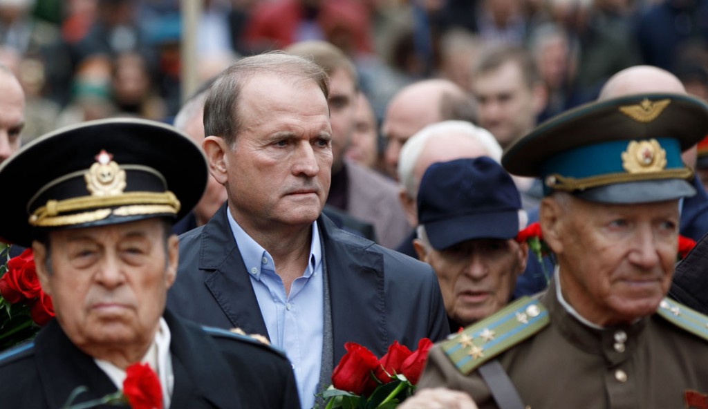 Віктор Медведчук привітав ветеранів з 75-ю річницею визволення України від німецько-фашистських загарбників