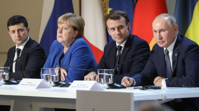 Розведення і великий обмін. Про що домовилися на нормандському саміті (ФОТО)