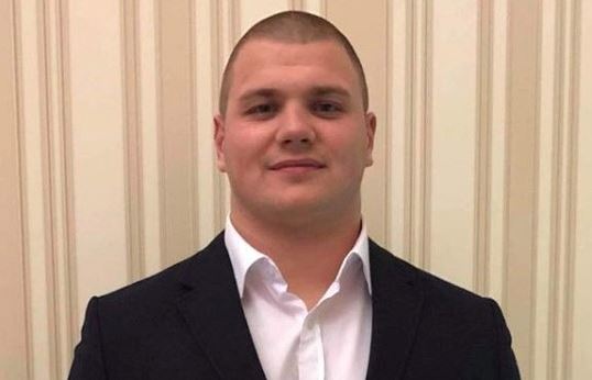 Іван Чубирко вітає з Днем народження голову Мукачівського районного осередку “ОПЗЖ” Василя Сушаніна