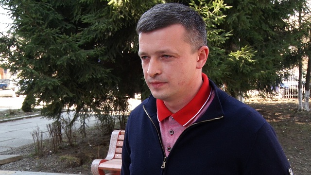 Іван Чубирко вітає Ігоря Щербея з Днем Народження