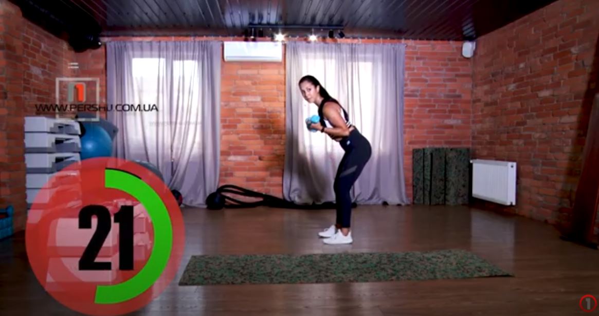 Домашній фітнес разом з тренером "Перший" (ВІДЕО)