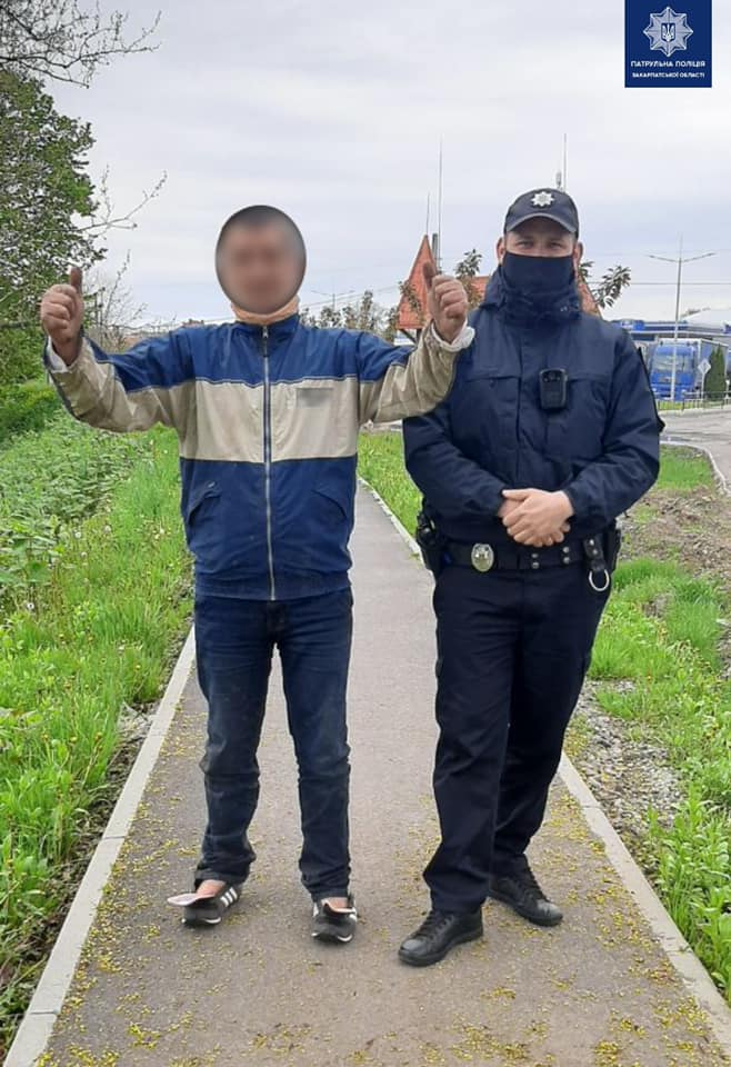 У Мукачеві патрульні відшукали зниклого чоловіка